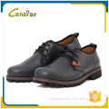 Handmade round toe lace-up men nubuck leather boots shoes